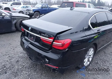 2018 BMW 740E xDrive Iperformance из США, поврежденный, VIN WBA7J2C54JG938166